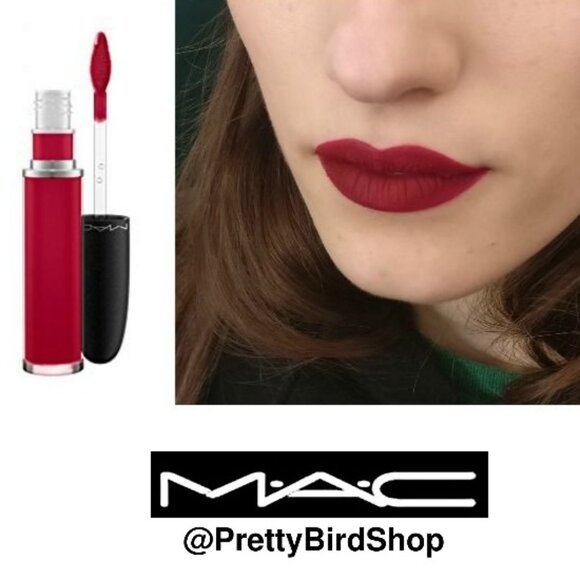 MAC DANCE WITH ME Liquid Lipcolour NIB Lipstick Retro Matte - Picture 6 of 7